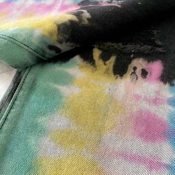 🗣️ Free Speech Jeanies – Bold Striped Revival (30" Waist) - Picture 4 of 16